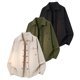 thumbnail image 4 of Mens Camisas de Manga Larga Casual Color Sólido Turndown Cuello Botón Abajo Bolsillo Camisa Chaqueta, Camisas de Manga Larga para Hombres con Bolsillo, 4 of 5
