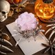 thumbnail image 4 of Figura de Aranéida de Grava de Amatista de Cristal Natural | Decoración de Escritorio de Halloween | Escultura de Plástico Compacta de 6 Cm | Estilo de Ciencia Ficción Espeluznante | Regalo de Terror, 4 of 6