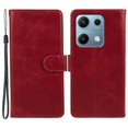thumbnail image 1 of For Xiaomi Redmi Note 14S 4G Case PU Leather Wallet Protective Phone Cover Calf Texture - Black, 1 of 5