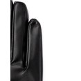 thumbnail image 2 of Time and Tru Women's Faux Fur Cuff Winter Glove, L/XL, Black Grey, 2 of 3