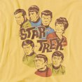 thumbnail image 2 of Star Trek Retro Illustrated Crew Officially Licensed Adult T-Shirt XL, 2 of 7