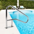 thumbnail image 1 of Pool Handrail, Swimming Pool Stair Rail Easy Installation Slip Resistance 304 Stainless Steel  for Hot Tub for Spa, 1 of 7