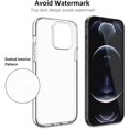 thumbnail image 3 of IBAOLEA Liquide Cristal Souple Couverture de Téléphone Intelligent TPU pour iPhone 13 Pro, 3 of 6