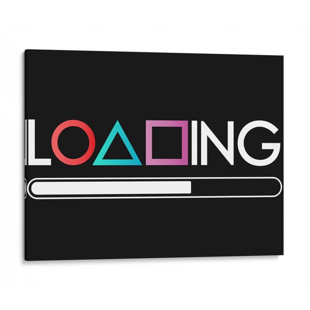 Cuadro decorativo - Loading..., Roge I. Luis 120x90 Canvas Lab Gamers,