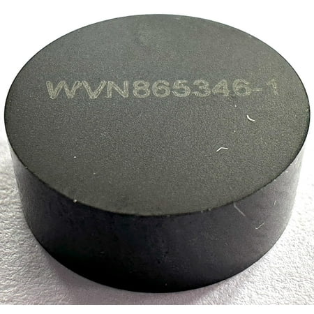 

CBN Insert 1/2 Round 3/16 Thick Double Sided Edge Honed Uncoated (CBN - Cubic Boron Nitride - SUPERABRASIVE)