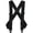 Black, variant on Perry Suspenders 2" Men's uBEE Outback Comfort Adjustable Suspenders - Red, Regular