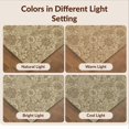 thumbnail image 7 of Design&I 8'x10' Washable Area Rug Snag-Free Boho Abstract Mediterranean Tiled Faded Symmetrical Decorative for Dining Room, Large Office, Lounge, 7 of 7