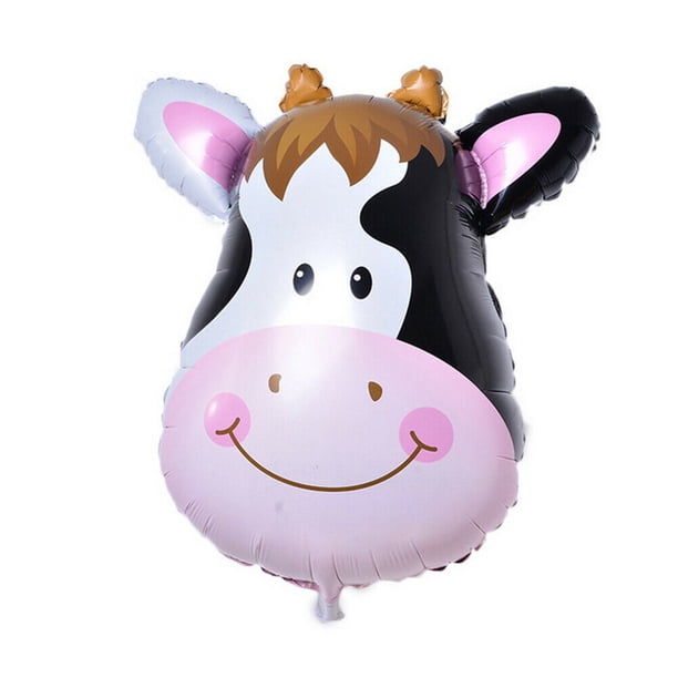 Billuyoard 1 pieza de globos de papel de aluminio de animales grandes, globo temático de fiesta destacado de cumpleaños, decoración de cebra, Tigre, Kits de decoración para fiestas No.04 Billuyoard HA002737-04