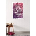 thumbnail image 2 of Flowers May Fade - Love Stands Forever Wall Poster, 22.375" x 34", 2 of 2