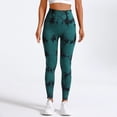thumbnail image 4 of Outfmvch Compression Leggings for Women Compression Tights for Fitness Gym Womens 3d Compression Leggings Resistance Band Leggings Womens Silm Fit Yoga Pants A1 Blackish Green S-L, 4 of 5
