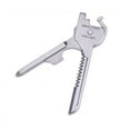 thumbnail image 1 of Llavero multifuncional para exteriores, herramienta multifuncional 6 en 1, cuchillo plegable, 2 uds., 1 of 5