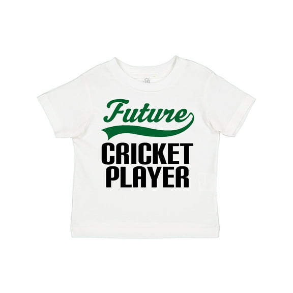 Inktastic Future Cricket Player Boys Toddler T-Shirt