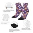 thumbnail image 5 of Rocae rock Skull record for Premium Adult Socks,Comfortable, Breathable, and Durable Socks, Perfect for Everyday Wear, 5 of 7
