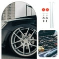 thumbnail image 3 of Durable Metal Car Battery Hold Down Bracket Kit with Easy Installation 2 Pcs for Storage Use, 3 of 9