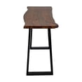 thumbnail image 5 of Hawthorne Collections Helena Live Edge Solid Sheesham Wood Console Table - Brown, 5 of 5