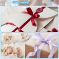 thumbnail image 7 of Uxcell 2 Inch 10 Yard Satin Ribbon Grosgrain Thin Solid Silk Wedding Bouquet Ribbon for Valentine's Day Gift Wrapping Cake Box Bows, Gold Tone, 7 of 7