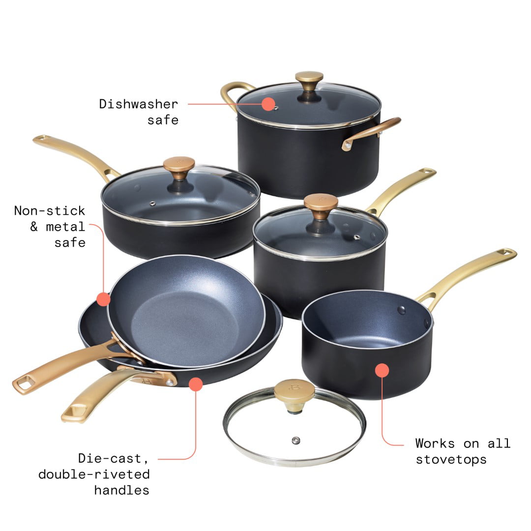 Beautiful by @drewbarrymore The best affordable cookware ive seen! Lin, Drew Barrymore Pot And Pan Set