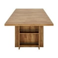 thumbnail image 4 of Spaco 63" Executive Desk, Large Wood Computer Writing Table with Storage, Desk for Indoor as Home, Office, Brown, 4 of 5