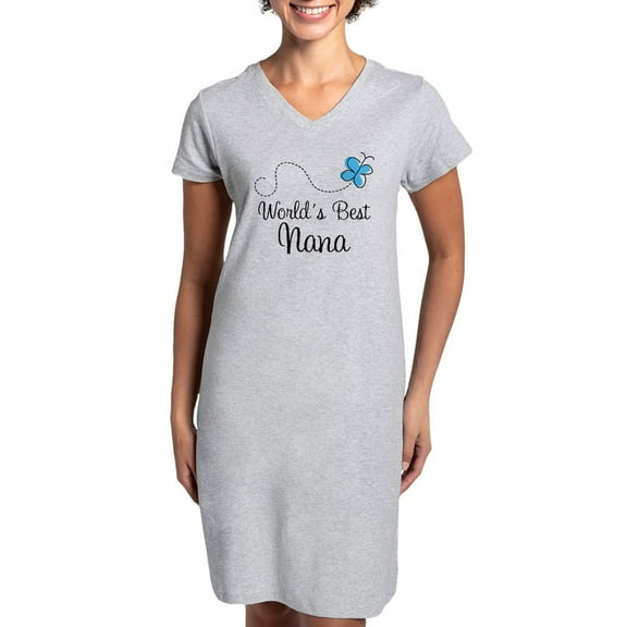 CafePress - Nana Blue Butter Wb - Women's Nightshirt