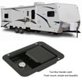 thumbnail image 3 of Tool Box Handle Latch, Rustproof Trailer Paddle Door Lock Steel Construction Multipurpose Wide Application  for Trucks for Campers, 3 of 7