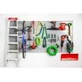 thumbnail image 6 of CrownWall PVC SlatWall Panels Garage Organizer Wall Mount , 8’ x 4’ Dove Grey, 6 of 6
