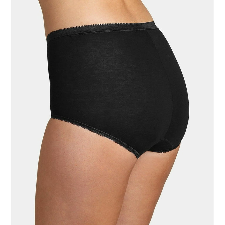 Sloggi Womens Zero Feel High Waisted Seamfree Cotton Underwear or Panties  Basic Maxi Briefs (Black, 3XL, 3 Pack) 