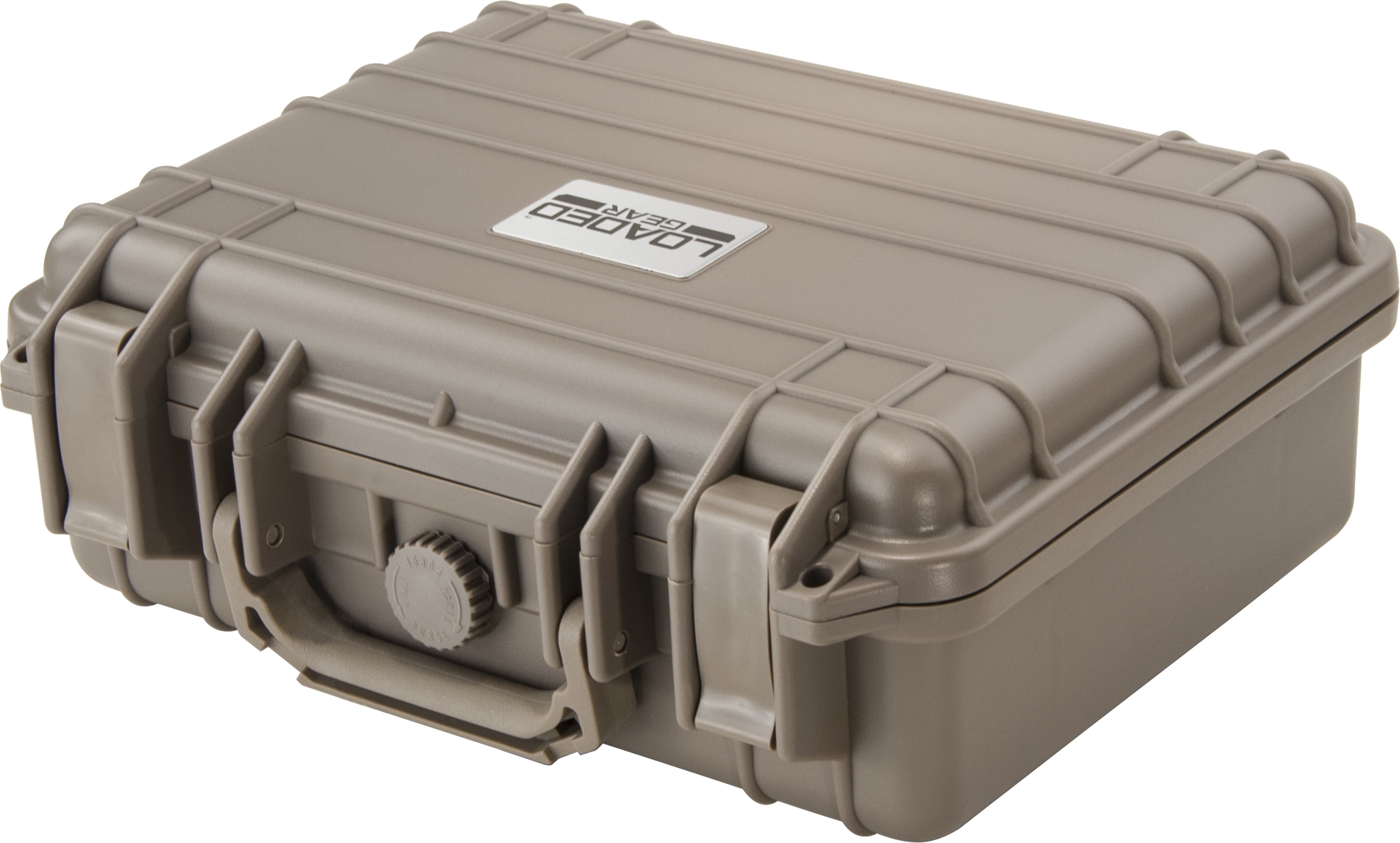 loaded gear Waterproof Hard Case with Form 13" x 4.75" x 11" (Earth)