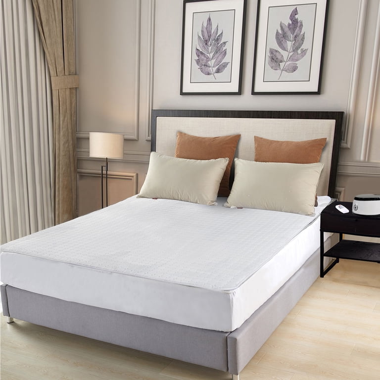 MerryHome Mattress Topper Water Heated Mattress Pad Twin,Wireless Remote  Control u0026Timer Auto - Walmart.com