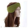 thumbnail image 2 of Motique Accessories Fleece Ear Muff Head Wrap with Closure Winter Earmuf, for All Adults-Light Green, 2 of 4