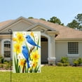 thumbnail image 2 of Amhnf Blue Birds And Daffodils Garden Flag For Home Outdoor Garden Yard Decor 12x18 inch, 2 of 5