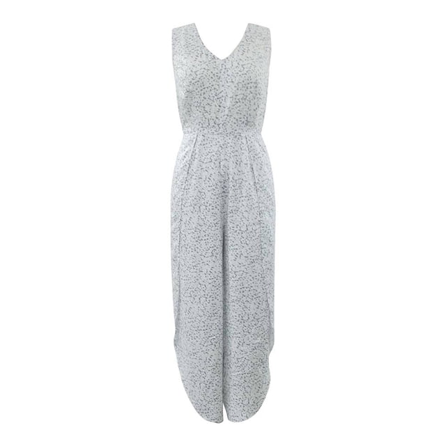 Ropa Playa Ocean Pacific para Mujer Jumpsuit Sin Manga Cuello V Pierna Picos Multicolor Talla M