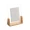 10.2x15.2cm-1, variant on Walnut & Beech Wood U-Shaped Acrylic Photo Frame, Transparent Desktop Picture Display for Home & Office Decor