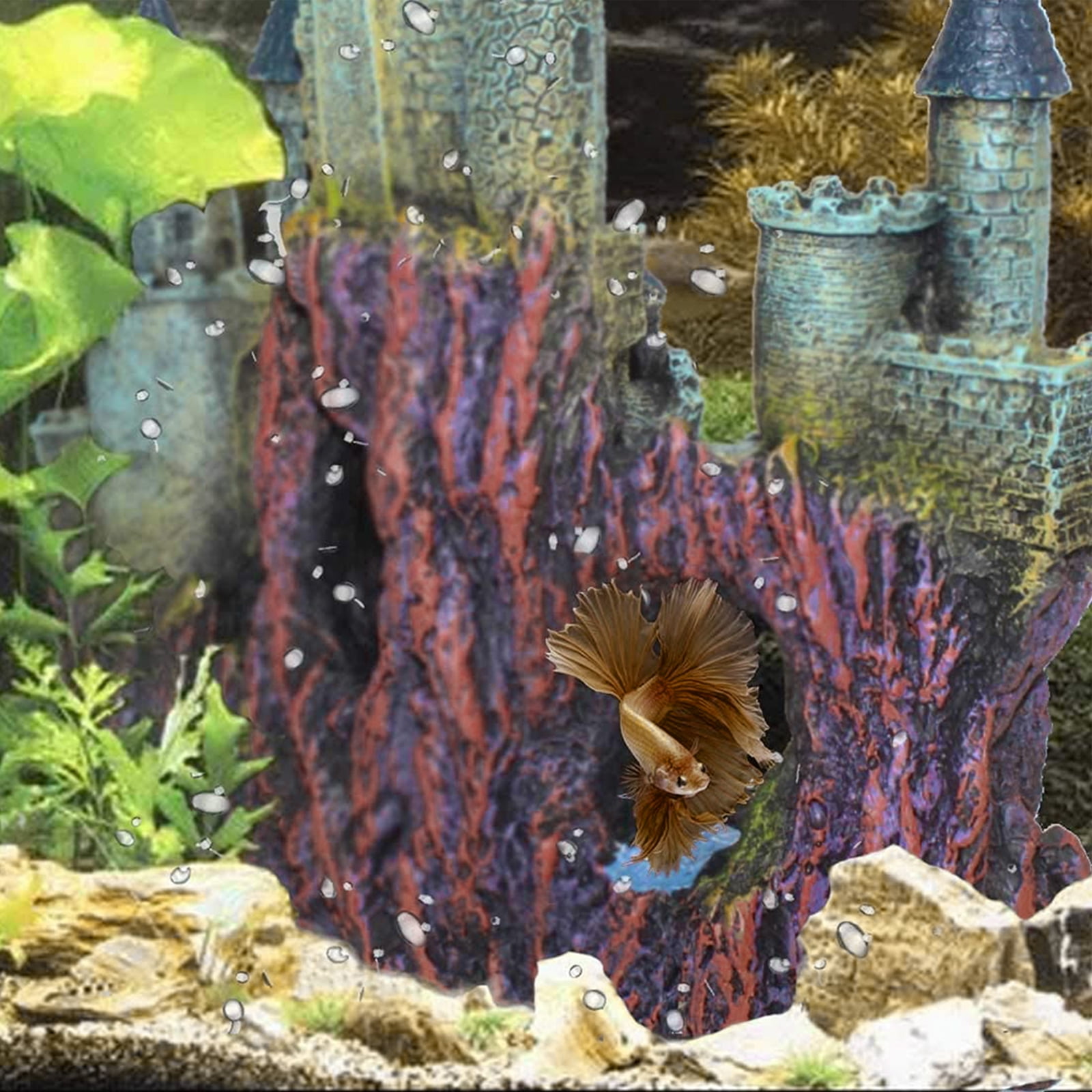 Aquarium Resin Decoration for Fish for Tank European Castle Ornaments Pet Suppli