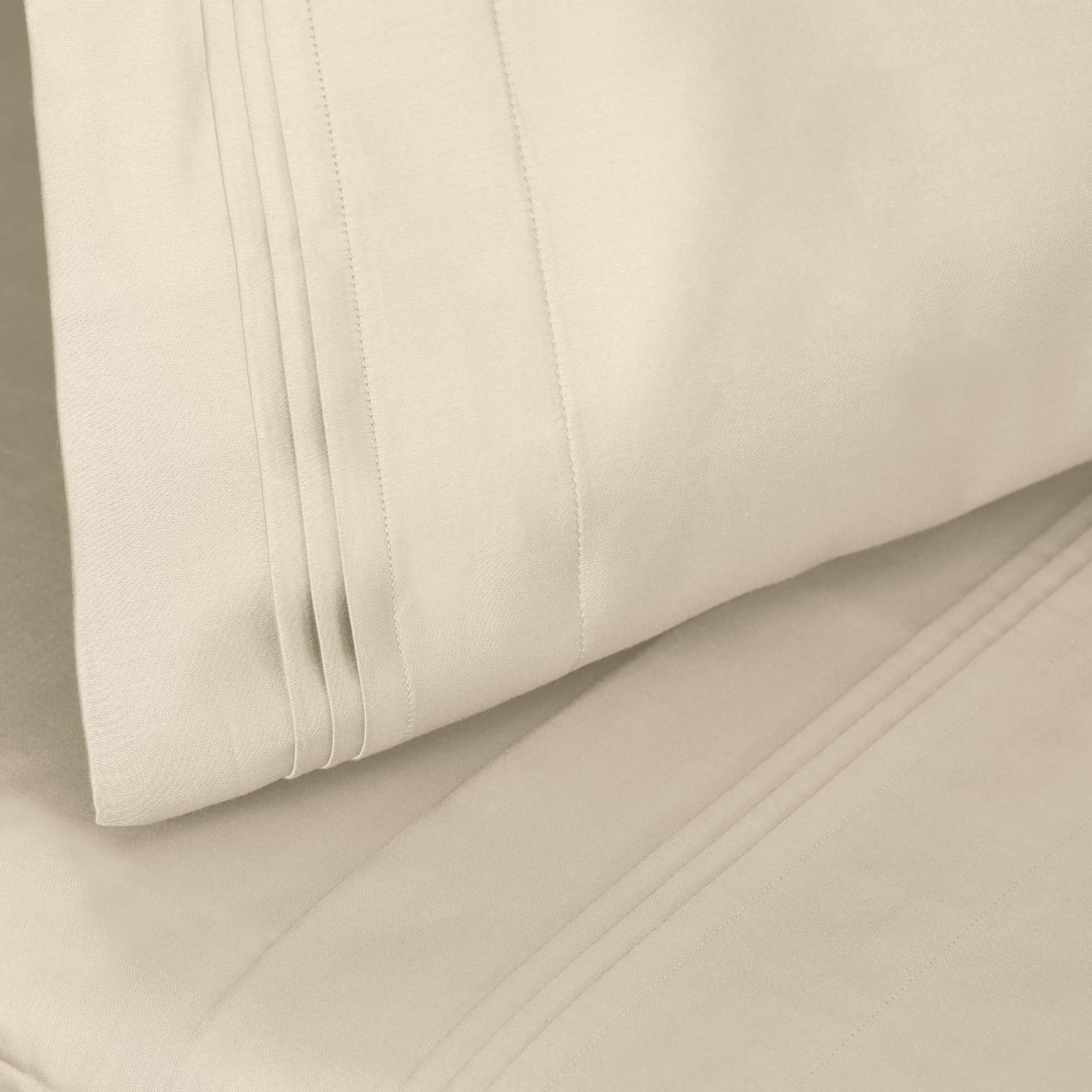 Superior Egyptian Cotton Duvet Cover Set, King, Ivory