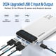 thumbnail image 2 of Power Bank YOBON 10000mAh Delgado con USB C y Doble Salida Blanco, 2 of 8