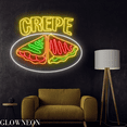 thumbnail image 4 of Glowneon Crepe Neon Sign, Crepe Cake Led Sign, French Crepe Shop Sign, 4 of 5
