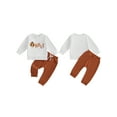 Baby Toddler Boy Thanksgiving Outfits 3 6 12 18 24 Months 2T 3T Long