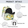 thumbnail image 4 of Lemon Backpack for School,Cute School Bag,Schoolbag with Adjustable Shoulder Straps & Padded Back,15"x11.42"x5.5", 4 of 6