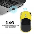 thumbnail image 4 of 2.4g Mouse inalámbrico 2.4g Mouse inalámbrico ratón óptico 1600dpi para Oficina de Juegos Mac/ME/Windows PC/Tablet(Amarillo), 4 of 8