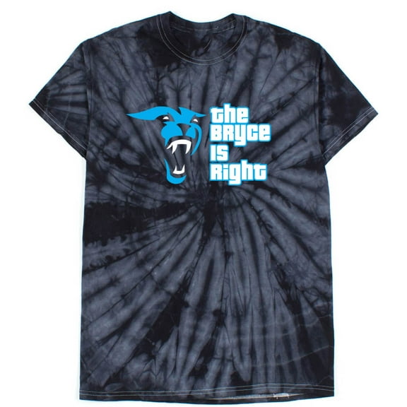 TIE-DYE Bryce Young The Bryce Is Right Panthers Shirt T-Shirt