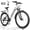 white, variant on ZNH 26"Low Step Commuter Electric Bike for Adults|750W Powerful Motor Adult Electric Bicycles Max 20mph|48V 13Ah Removable Battery Women City Ebike|UL2849|Black