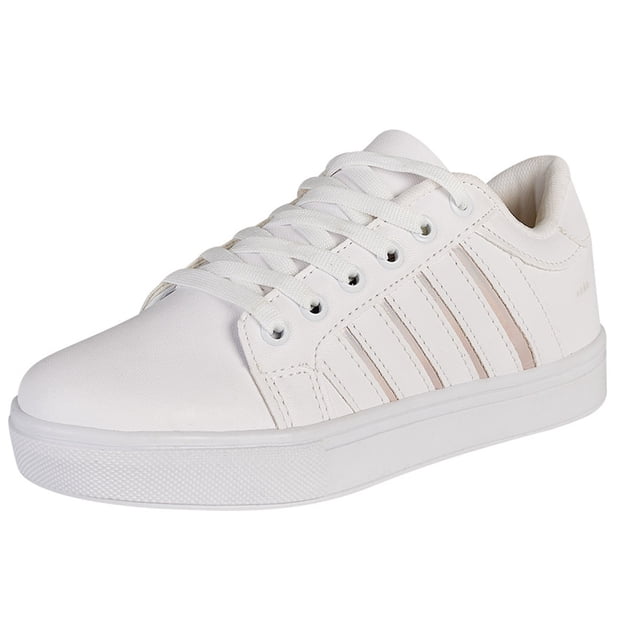 Tenis Urbano Para Mujer CASTALIA 505-10 Blanco con Rosa