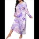 thumbnail image 1 of Camisón de Larga para Mujer, Estampado, Camiseta, Vestido de Dormir Mármol 4XL, 1 of 3