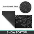 thumbnail image 3 of Black and White Anti-Fatigue Kitchen Rug Kitchen Mats: Set of 2 Boho Floral Design Non-Slip Washable Kitchen Runner Mat for Stylish Farmhouse Decor, 3 of 7