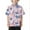 Pink, variant on Toddler Boys Shirts & Tops Floral Button Down Lapel Short Sleeve Loose Leisure Trendy Beach Cardigan T-Shirts Holiday Wear,Brown,3-4 Years