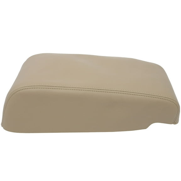 cciyu Armrest Center Console Lid Cover Beige Leather Armrest Covers Replacement fit for Toyota Avalon 2005 2006 2007 2008 2009 2010 2011 2012