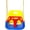 Blue, variant on AIPINQI 3-in-1 Kids Swing Seat,Secure Swing Seat with High Back and T-Bar Detachable Swing Seat for Playground Outdoor,Loaded up to 120kg for 3-10 Years Kids,Blue