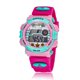 thumbnail image 1 of Reloj deportivo Ohsen multifunción, resistente al agua, con pantalla retroiluminada, de cuarzo, unisex, con cronómetro, fecha y alarma (1603 Rosy), 1 of 5