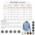 thumbnail image 2 of Zimjoy Mens Business Casual Dress Textured Button Down Long Sleeve Shirts Men Lightweight Solid Color Collared Mens Dress Shirts, Beige L, 2 of 4