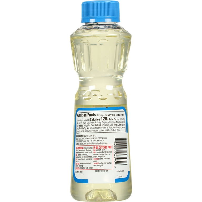 Vegetable Oil Bottle Sizes